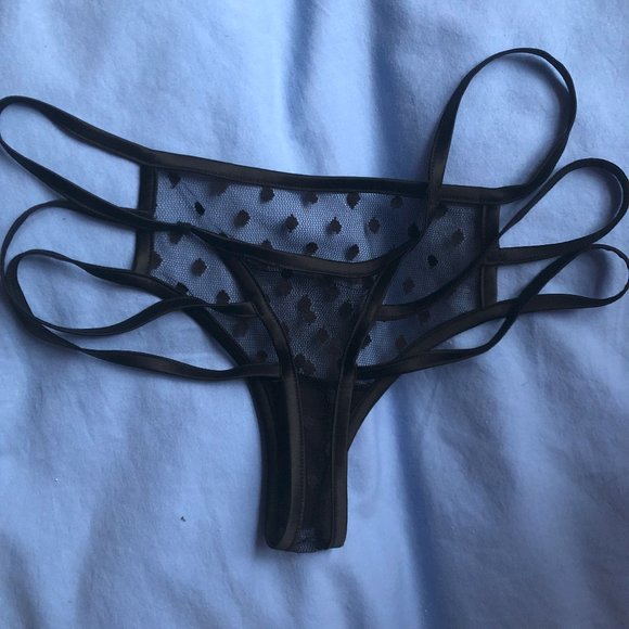 BLUEBELLA Black Thong - Picture 2 of 2